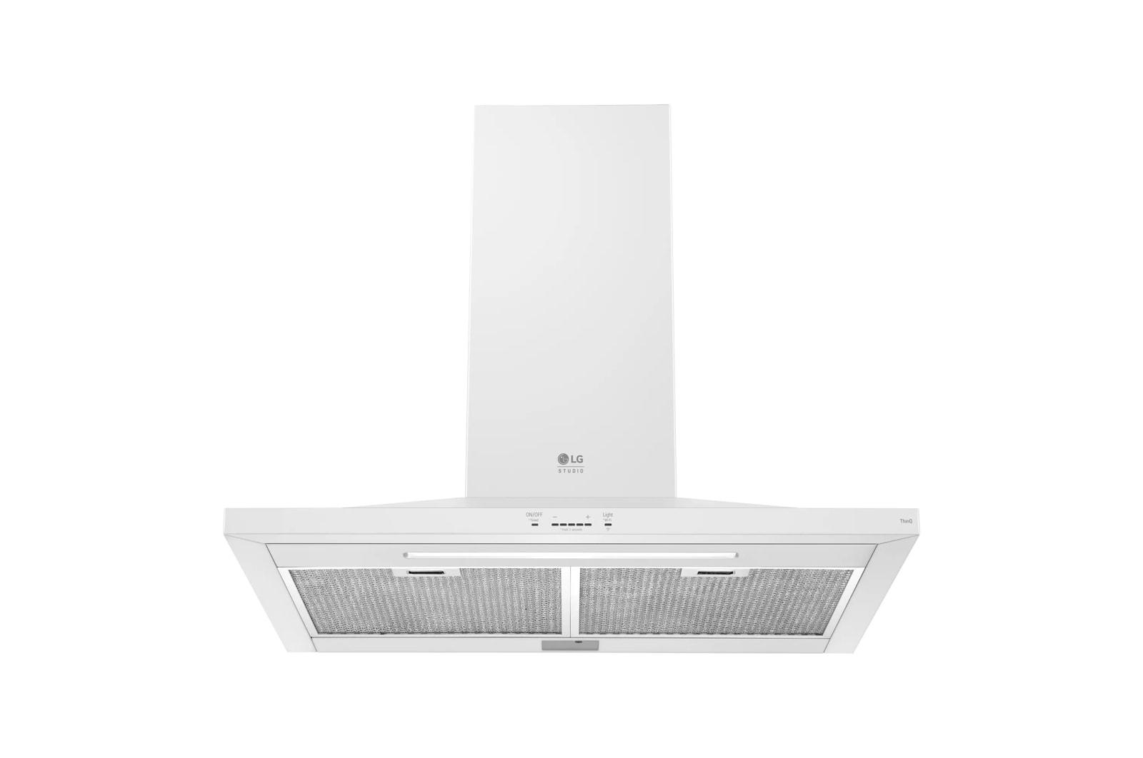 LSHD3680N LG STUDIO, 36" Chimney Style Hood, Essence White