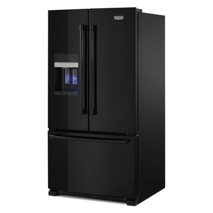 Maytag MFI2570FEB 36- Inch Wide French Door Refrigerator with PowerCold® Feature - 25 Cu. Ft.