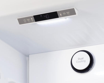 Summit FFBF173SS 30" Wide Bottom-mount Refrigerator-freezer, Counter Depth