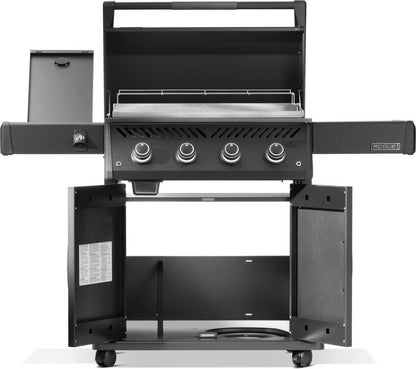 Napoleon Bbq RP30FTNKPHM Rogue PRO Phantom 30 Inch Griddle Rust-Resistant Stainless Steel Cooktop , Natural Gas, Matte/Matt Black