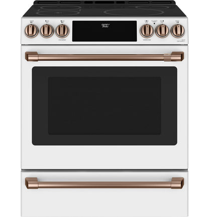 Cafe CXFCHHKPMCU CAF(EBACK)™ Front Control Induction Knobs and Handles - Brushed Copper