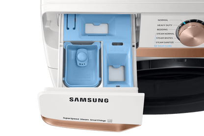 Samsung WF50BG8300AE Front Load Washer Super Speed Wash  Steam Wash  5.0 cu.ft.