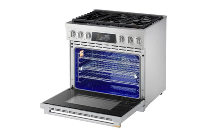 LPGU6319Y LG SIGNATURE 6.3 cu. ft. Smart Gas Slide-In Pro Range with Dynamic ProBake Convection®, Air Fry, Air Sous Vide and Roast Mode