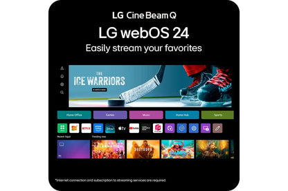 PU600U LG CineBeam Q 4K UHD Smart Portable Laser Projector PU600U (2026)