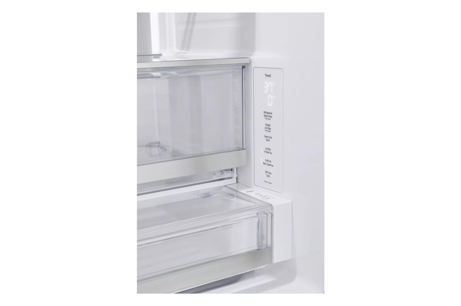 Lg 31 cu. ft. Smart Standard-Depth MAX™ French Door Refrigerator with Four Types of Ice