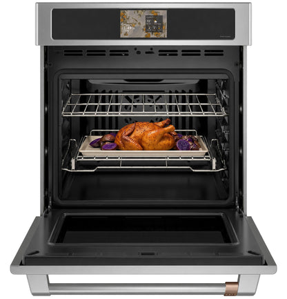 Cafe CKS70DP2ZS1 CAF(EBACK)™ 27" Smart Single Wall Oven with Convection