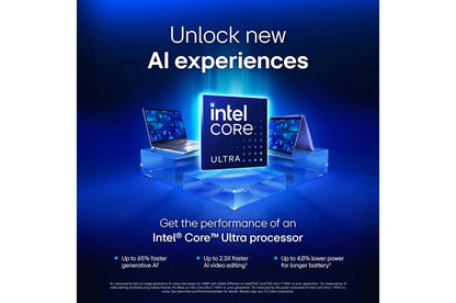 16Z90SHAAB6U1 LG gram 16 Inch Lightweight Laptop, Intel® Evo™ Edition - AI-enabled Intel® Core™ Ultra 7 processor, Windows 11 Home, 16GB RAM, 1TB SSD, Black