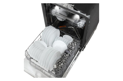 Lg LDNTH862S Smart Hidden Top Control Dishwasher with 1-Hour Wash & Dry, QuadWash® Pro, TrueSteam® and Dynamic Heat Dry™ w/AutoVent Dry™