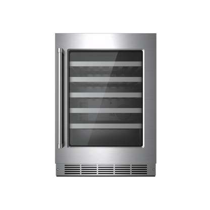TWC24US Thor Kitchen 24-inch Single Zone Wine Cooler, 46 Wine Bottle Capacity - Model Twc24us