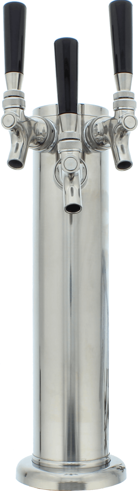 PRKFK03SSC Presrv Kegerator Triple Tap Kit, SS, CO2