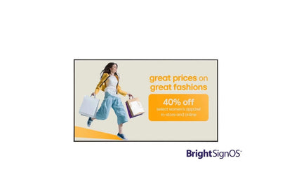 Lg 55UV5NE 55'' UV5N-E UHD Digital Signage with BrightSignOS™