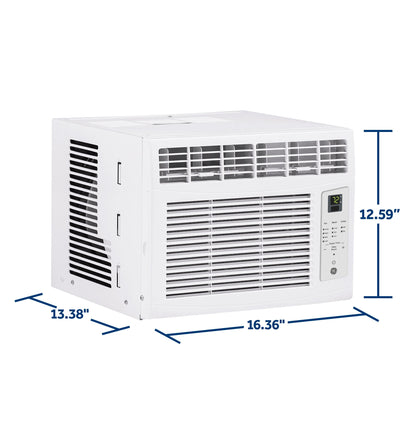 AWCS06BWF GE® 6,000 BTU Electronic Window Air Conditioner for Small Rooms up to 250 sq ft.