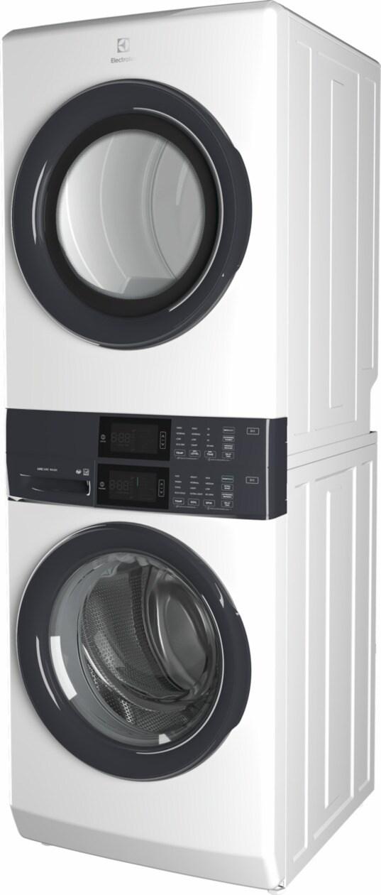 ELTE7300AW Electrolux Laundry Tower Single Unit Front Load 4.4 Cu. Ft. Washer & 8 Cu. Ft. Electric Dryer