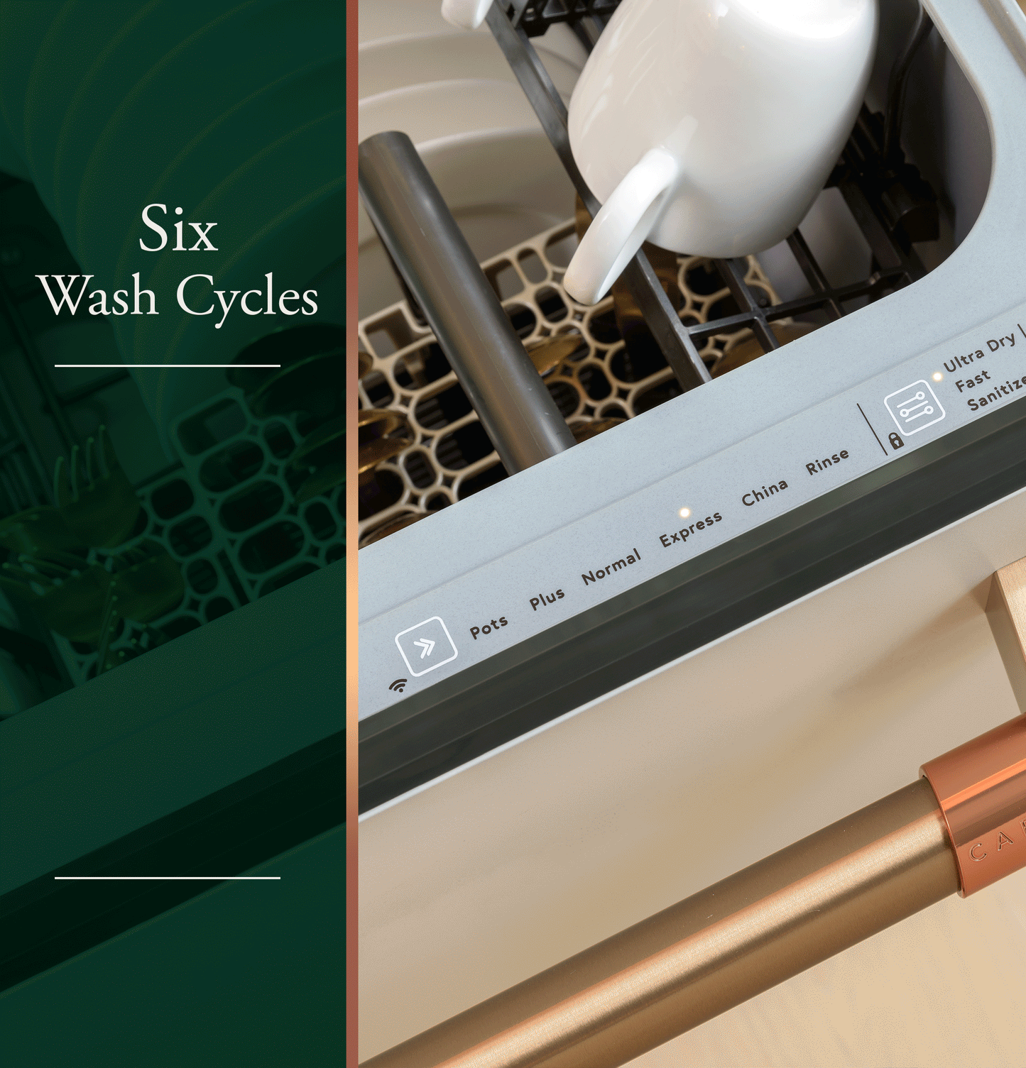 Cafe CDD220P3WD1 CAF(EBACK)™ ENERGY STAR Smart Single Drawer Dishwasher