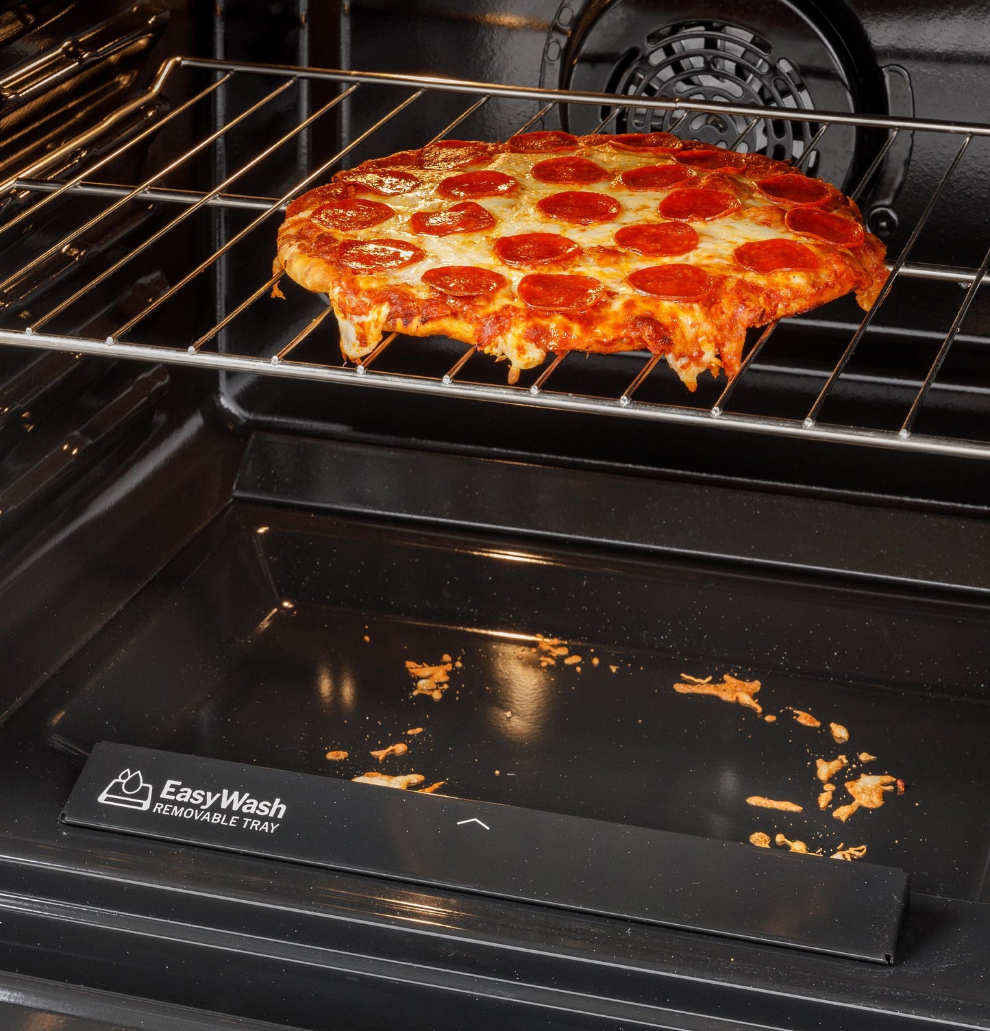 GGF600AVSS GE® 30" Free-Standing Gas Convection Range with No Preheat Air Fry and EasyWash™ Oven Tray