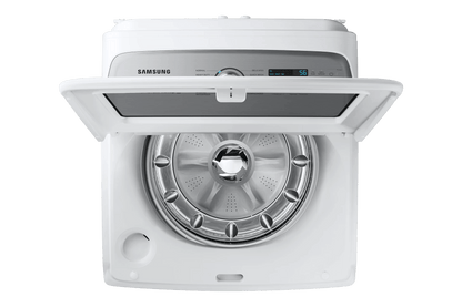 Samsung WA54CG7105AW Top Load Washer ActiveWave™ Agitator  Super Speed Wash  5.4 cu. ft