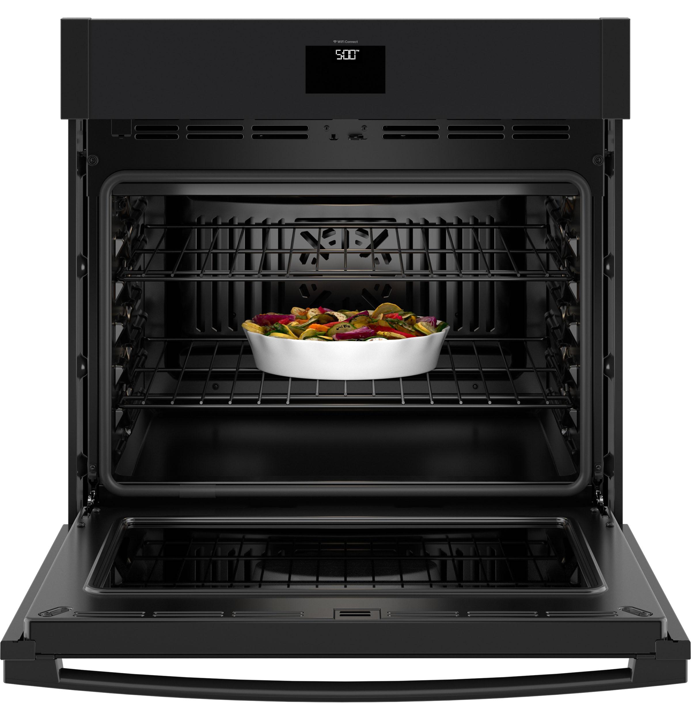 JTS5000DVBB GE® 30" Smart Built-In Self-Clean Convection Single Wall Oven with No Preheat Air Fry