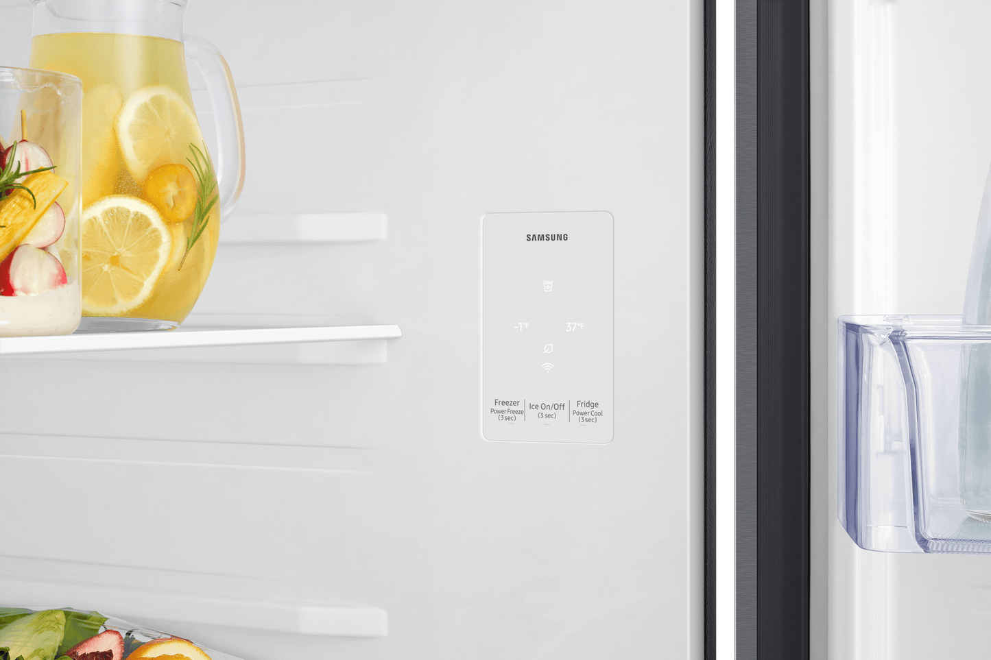 Samsung RT18DG6500SR Bespoke AI Top Freezer All-Around Cooling  Garage Ready  18 cu.ft.