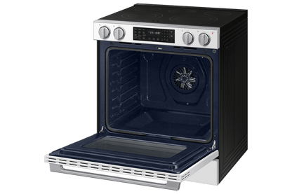 Samsung NSE80H63SW Bespoke Smart Slide-in Electric Range Pro Style Design  Air Fry Max  True Convection