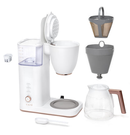 Cafe C7CDABS4RW3 CAF(EBACK)™ Specialty Drip Coffee Maker with Glass Carafe