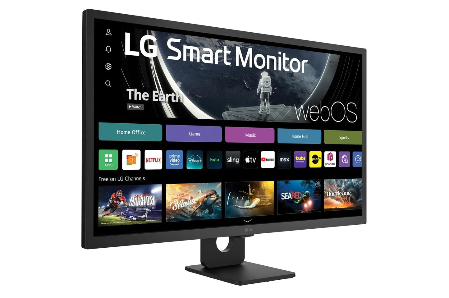 Lg 32SR54FTB 32 Inch Full HD IPS Smart Monitor with webOS and Magic Remote