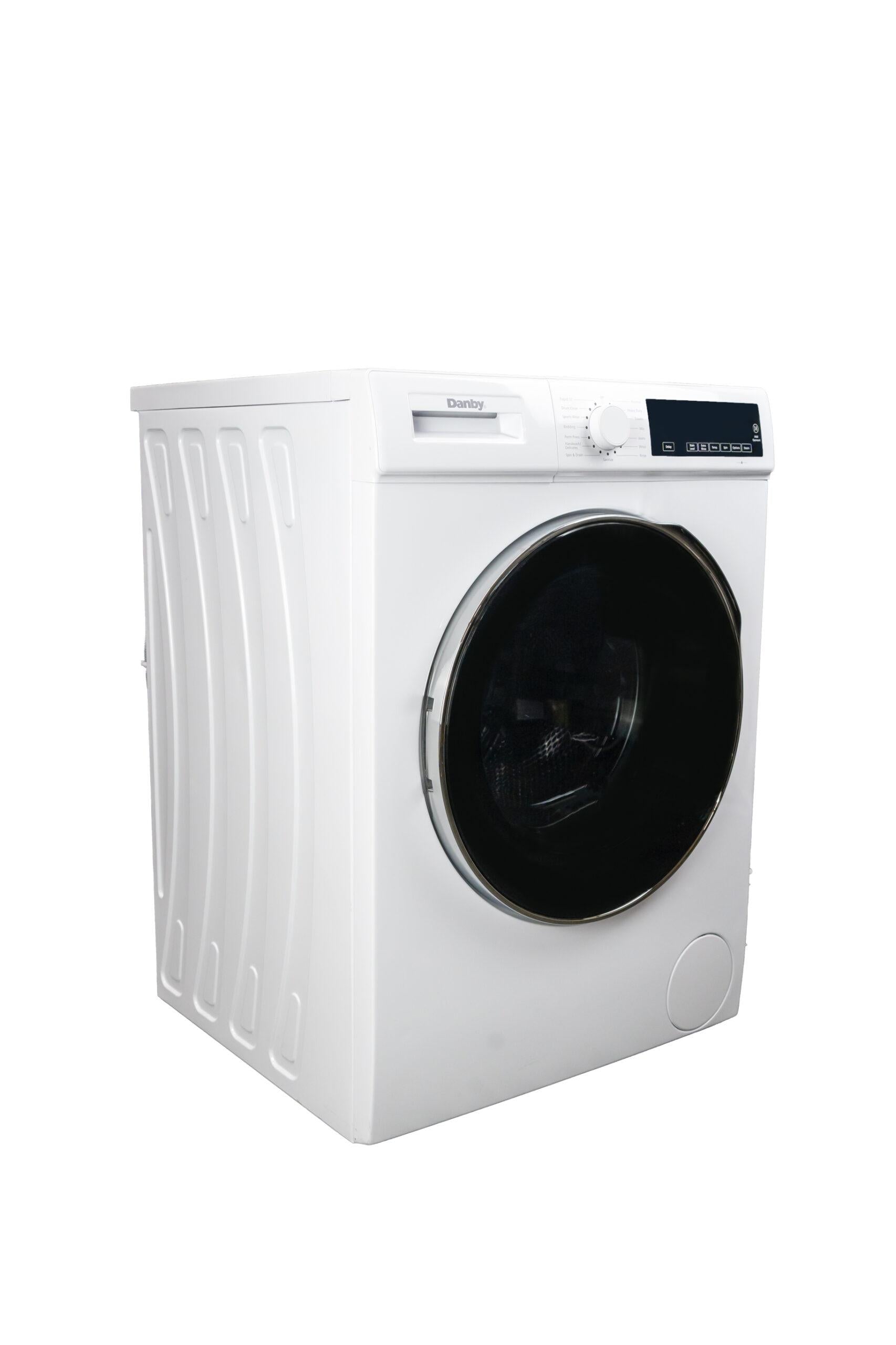 DWM022D3WDB Danby 24-inch, 2.2 cu. ft. Stackable Front Load Washer with Steam in White