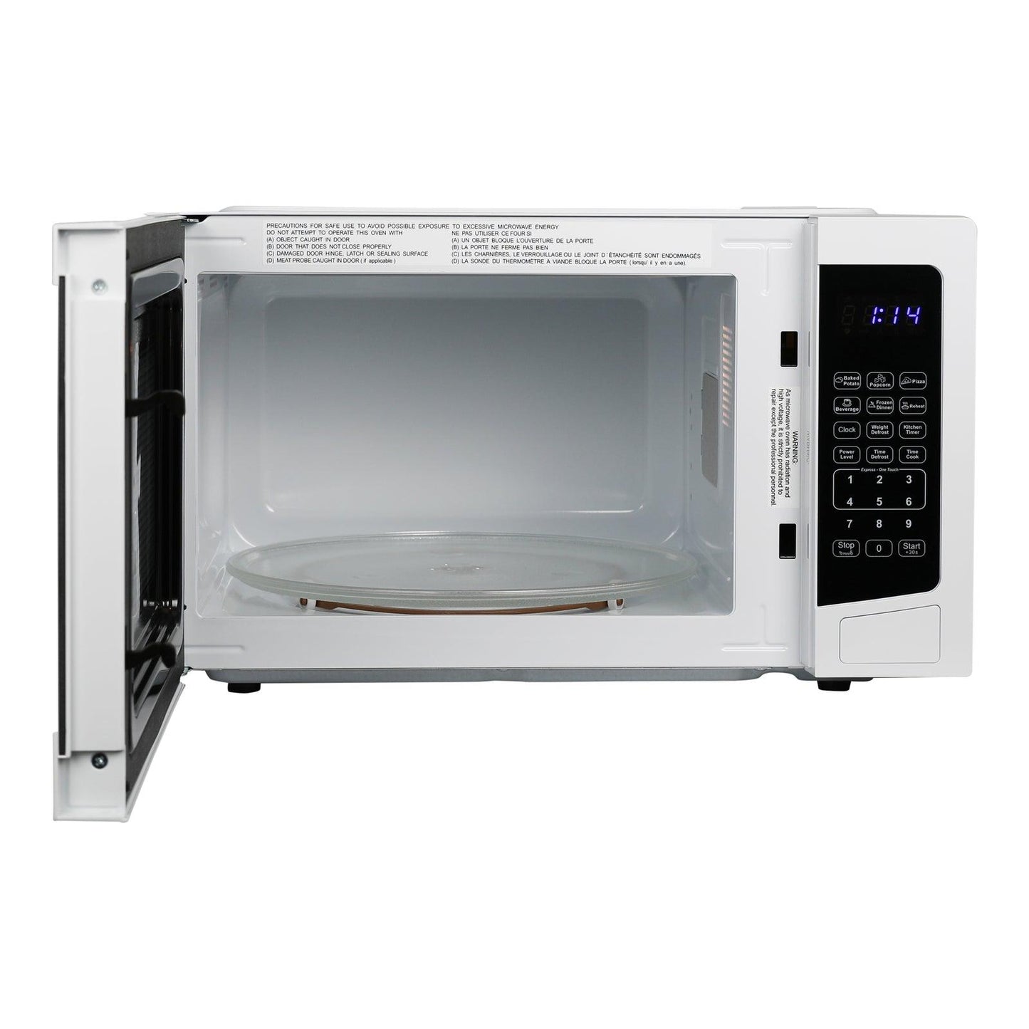 MT115V1B Avanti 1.1 cu. ft. Microwave Oven - Black