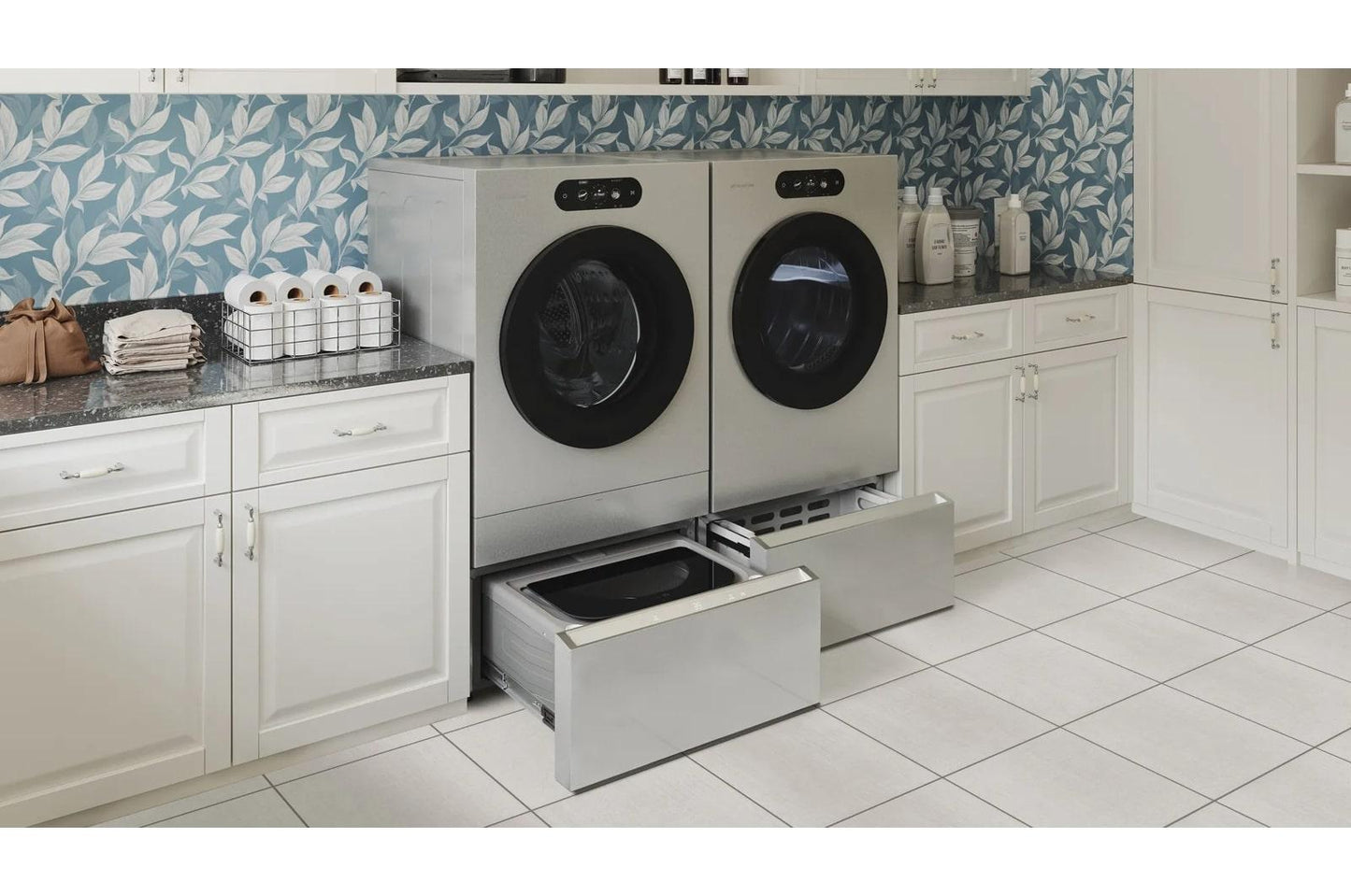 WD405CS LG SIGNATURE 1.0 cu. ft. 29" SideKick™ Pedestal Washer, LG TWINWash™ Compatible