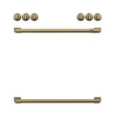 Cafe Caf(eback)™ Handle Kit - Range Brushed Brass