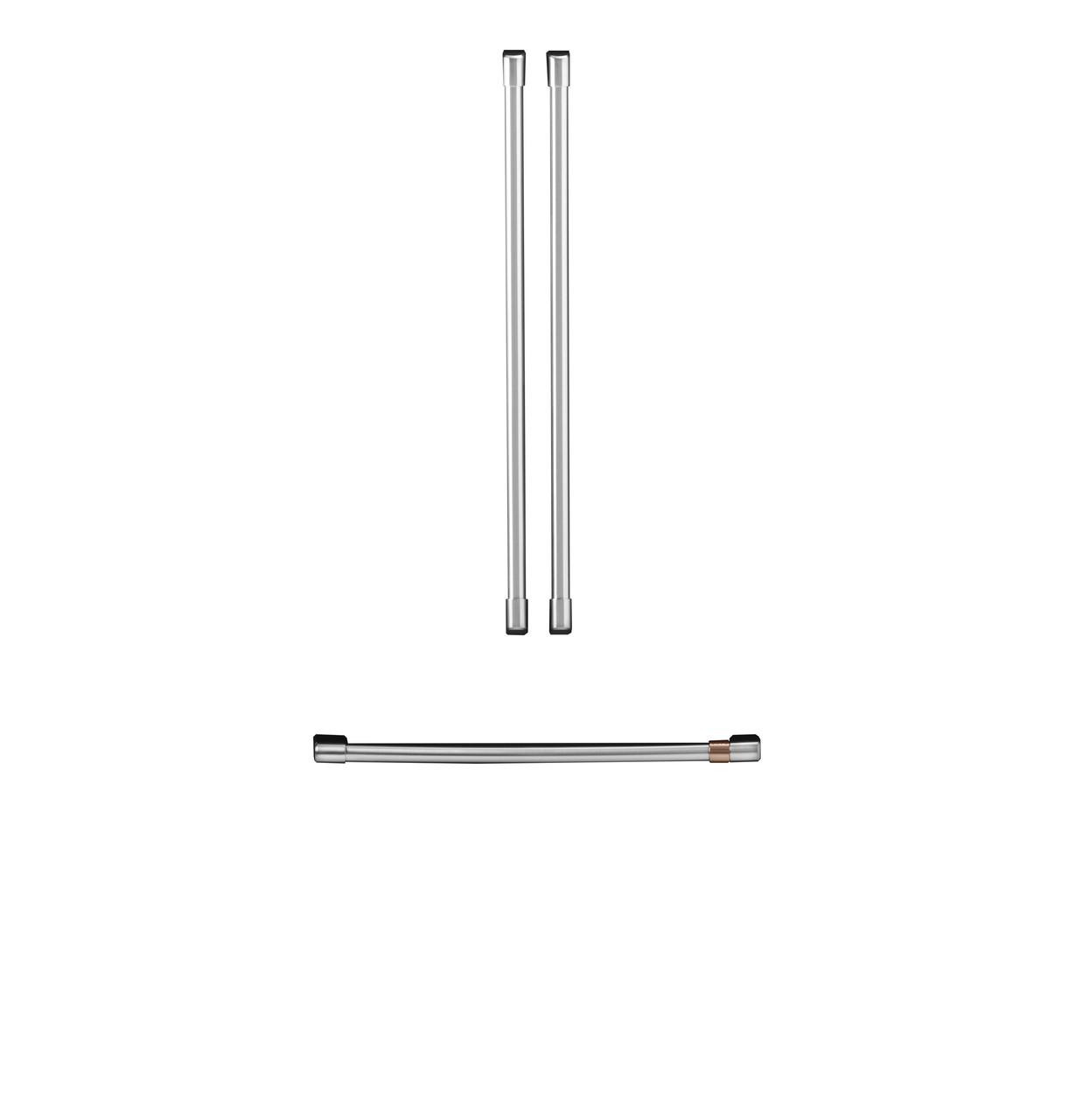 Cafe CXMA3H3PNSS CAF(EBACK)™ Refrigeration Handle Kit - Brushed Stainless