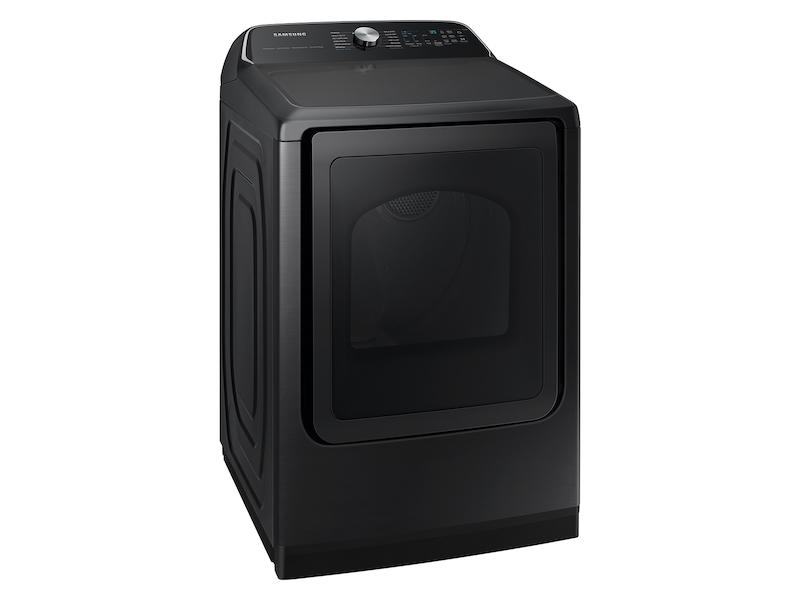 Samsung DVE55CG7100VA3 7.4 cu. ft. Smart Electric Dryer with Steam Sanitize+ in Brushed Black