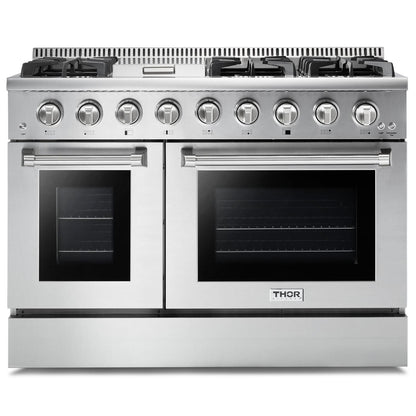 HRG4808ULP Thor Kitchen 48-inch Professional Liquid Propane Range - Hrg4808ulp