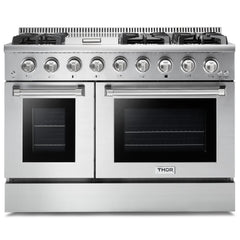 Thor Kitchen 48 Inch 6 Burner Professional Gas Range