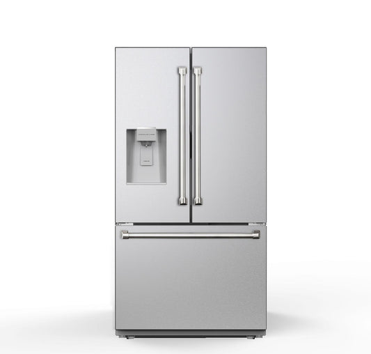 TRF3628FFD Thor Kitchen 36 Inch Professional French Door Refrigerator With Ice and Water Dispenser - Model Trf3628ffd