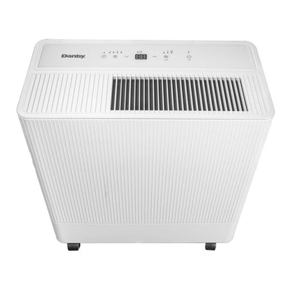 DDR050BSWDB Danby 50 Pint Dehumidifier with Wi-Fi in White