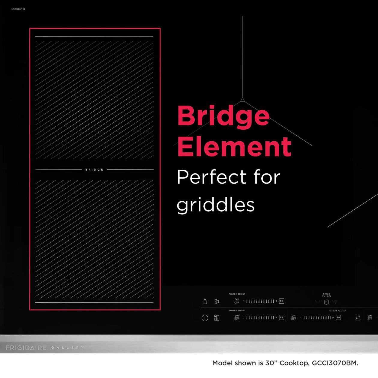 Frigidaire GCCI3070BM 30" Induction Cooktop with MatteGuard™