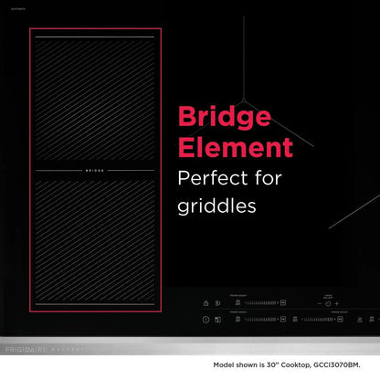 Frigidaire GCCI3070BM 30" Induction Cooktop with MatteGuard™
