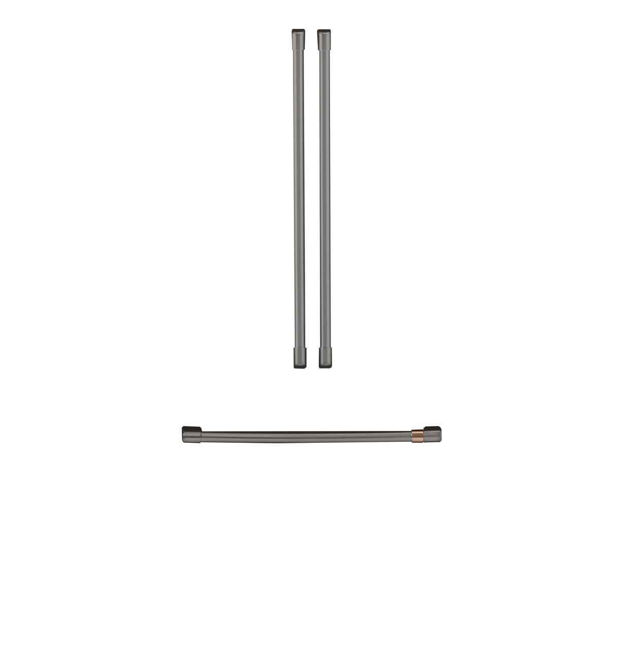 Cafe CXMA3H3PNBT CAF(EBACK)™ Refrigeration Handle Kit - Brushed Black
