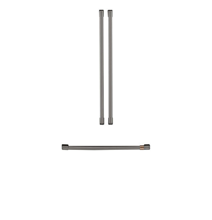 Cafe CXMA3H3PNBT CAF(EBACK)™ Refrigeration Handle Kit - Brushed Black