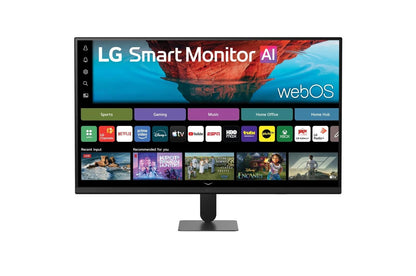 Lg 32U701SBB 32 Inch LG Smart Monitor AI U7s, UHD Monitor for Streaming with webOS
