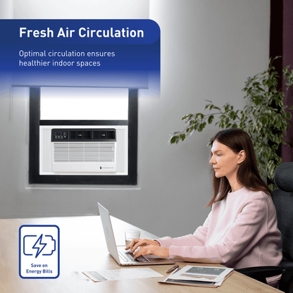 CCF12B10C Friedrich Chill Premier 12,000 BTU 115V Smart Window Air Conditioner - Cool Only