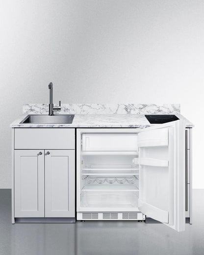 Summit CALDERAWH33ISINKL Turnkey Caldera Kitchen, ADA-compliant