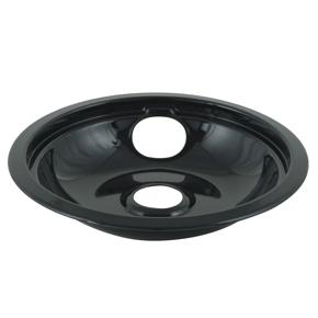 6" Porcelain Replacement Burner Bowl - Black