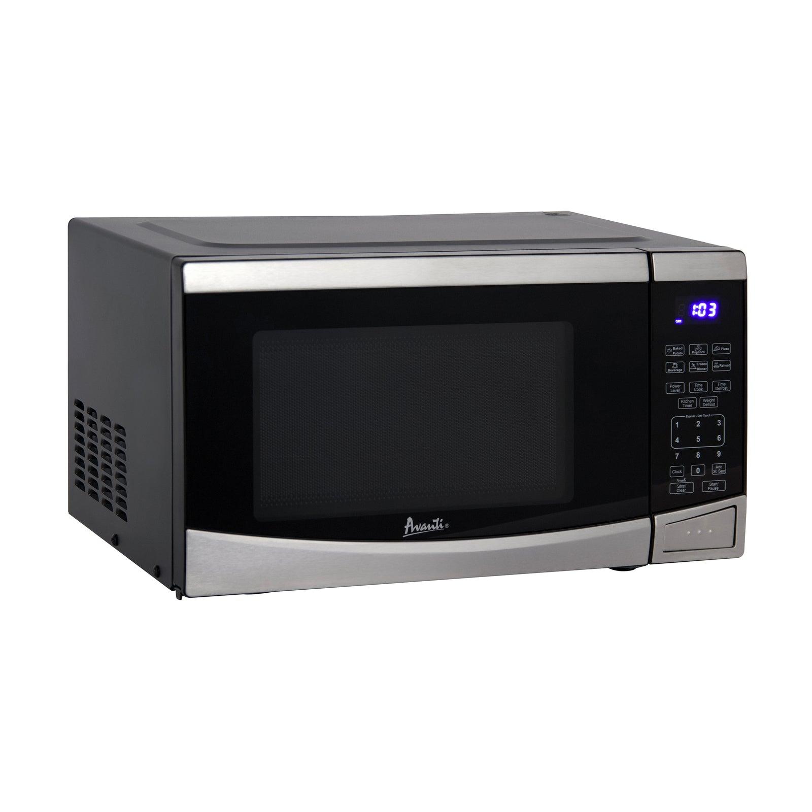 MT09V0W Avanti Countertop Microwave Oven, 0.9 cu. ft. - White / 0.9 cu. ft.