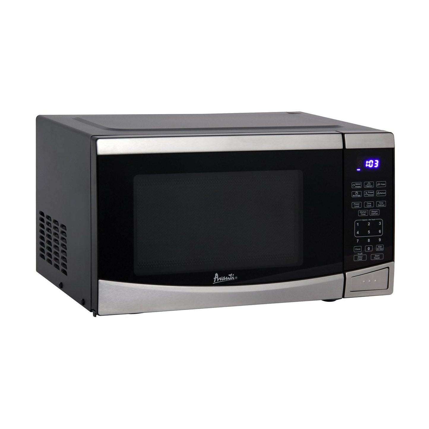 MT09V1B Avanti 0.9 Cu. Ft. Microwave Oven, Digital - Black