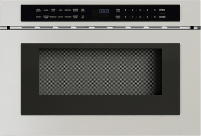 Zephyr MWD2401AS Microwave Drawer, 24in, Built-In, SS, 1.2 cu. ft.
