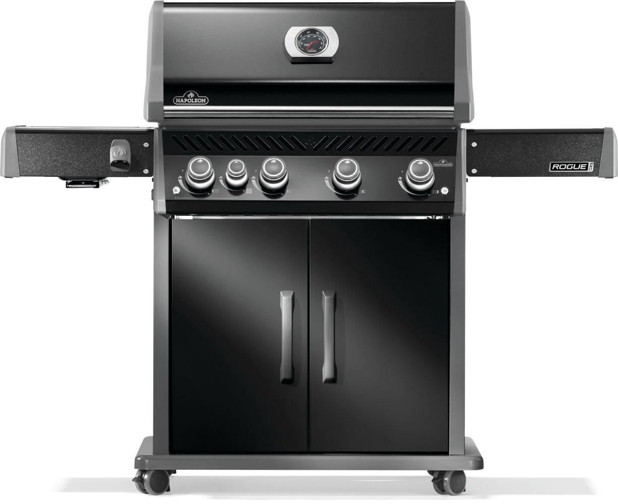 Napoleon Bbq RP525SIBNK2 Rogue PRO 525 SIB with Infrared Side Burner , Natural Gas, Black