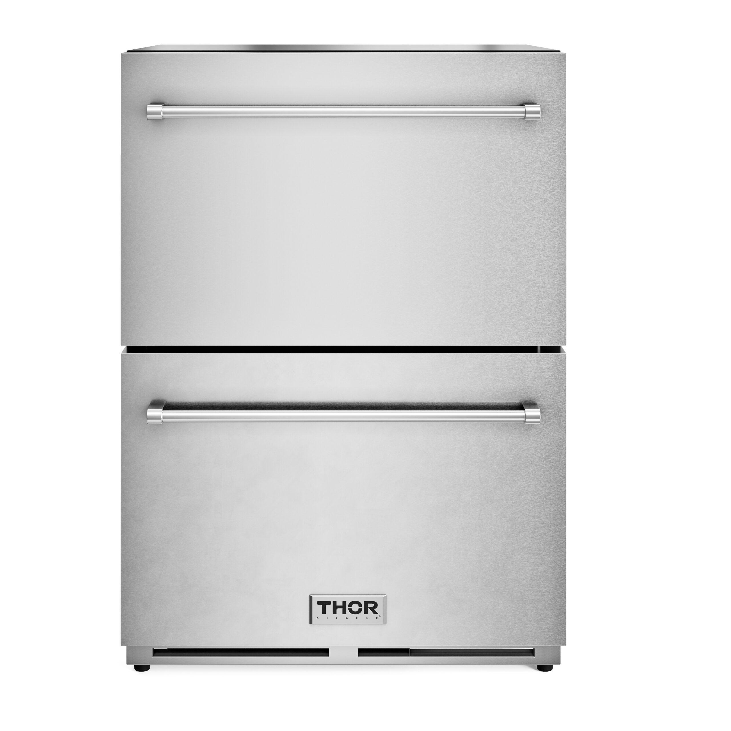 Thor Kitchen 24-inch Indoor Outdoor Freezer Drawer - Trz24u