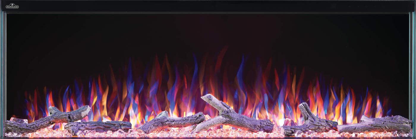 Napoleon Bbq NEFB50H3SV Trivista Primis 50 Three-Sided Built-in Electric Fireplace