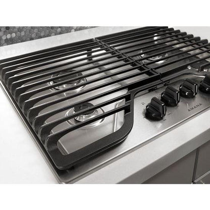 Amana® 30-inch Gas Cooktop with 4 Burners - White
